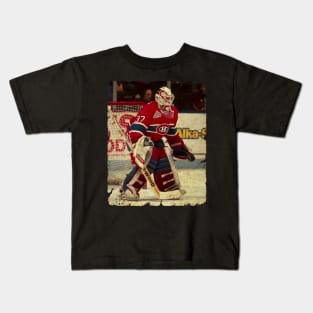 Andre Racicot - Montreal Canadiens, 1991 Kids T-Shirt